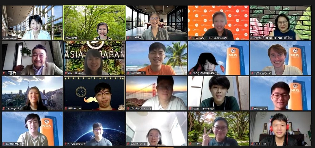 シンガポール国立大学での「Study Go Work JAPAN 日本語授業」
