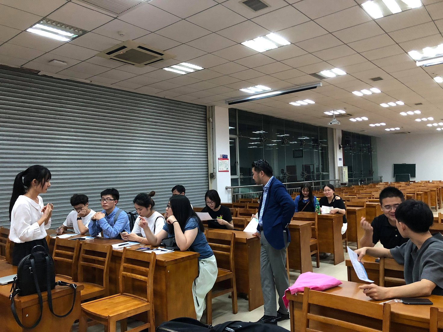 中国・武漢の日本語学校「平成日本語」